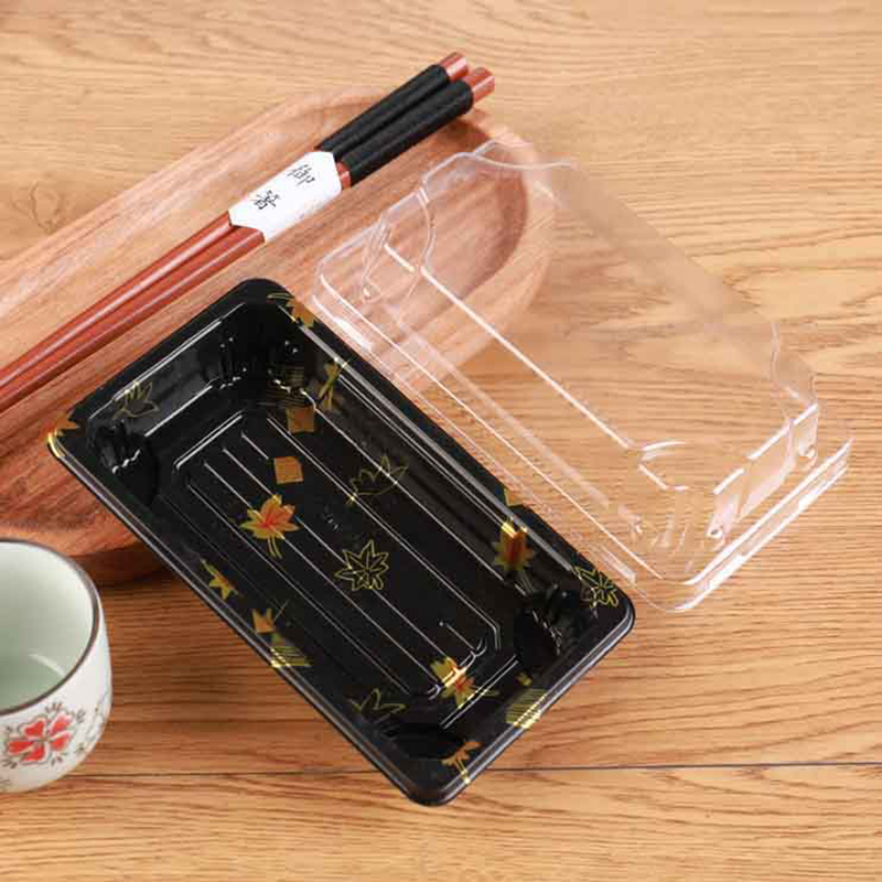 Food Snacks Restaurant - 10Pcs Thickened Sushi Box With Lid