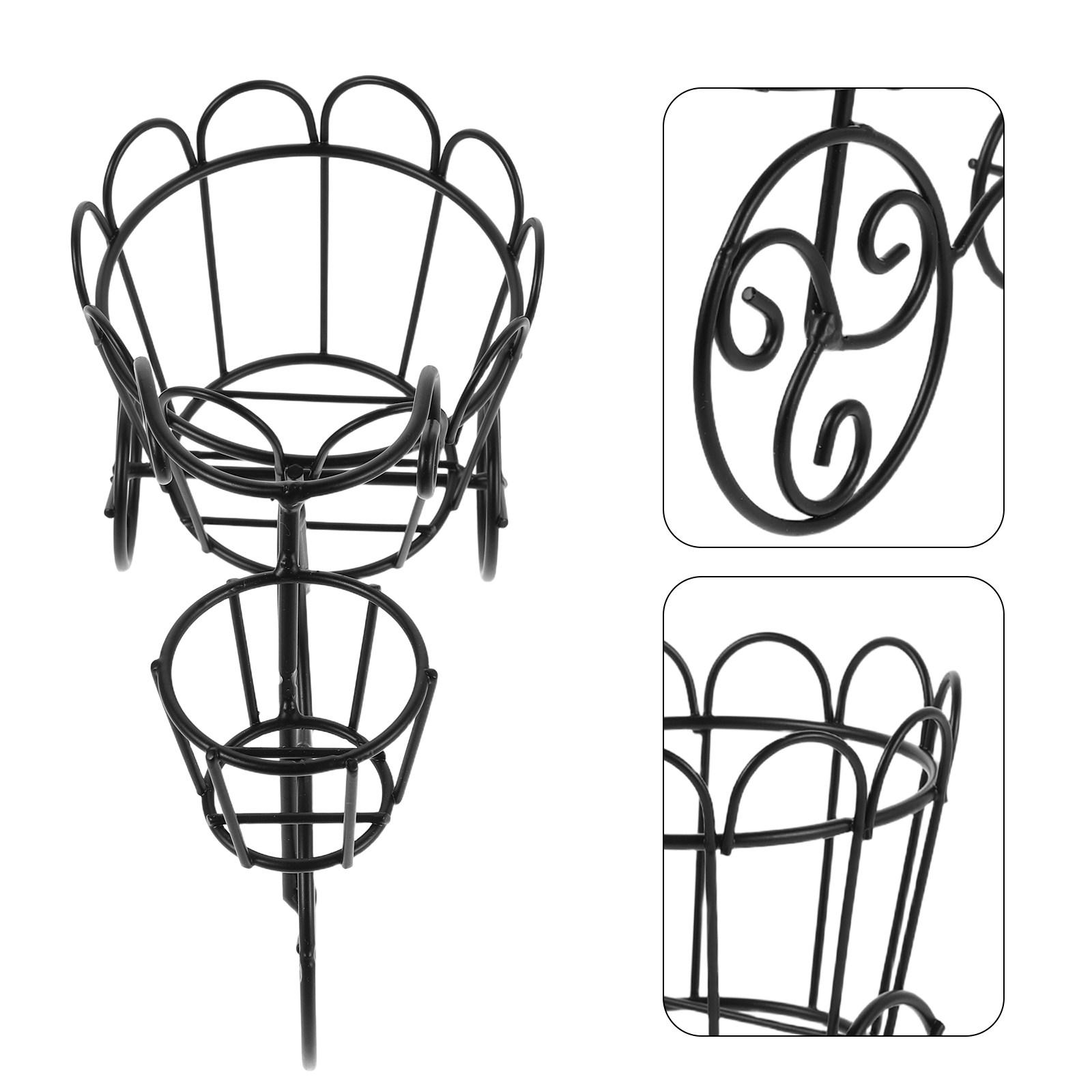 Food Snacks Restaurant - Creative Iron French Fries Basket Mini
