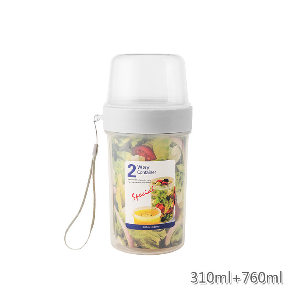 Baby Food Snacks Yogurt - Double Layer Leakproof Food Case Portable