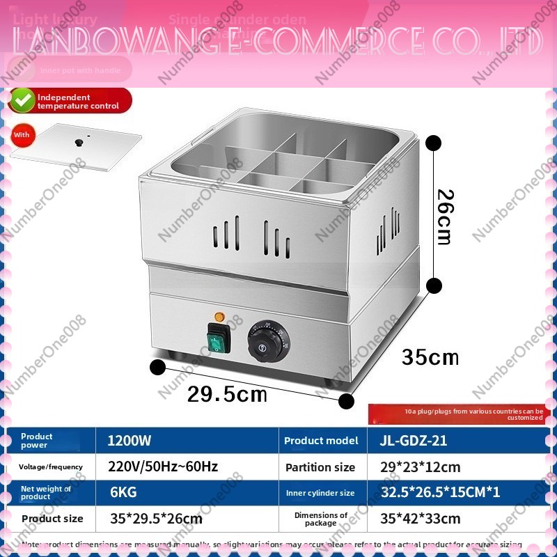 Electric Oden Pot 304 Stainles - đánh giá và giá Food Snacks Restaurant
