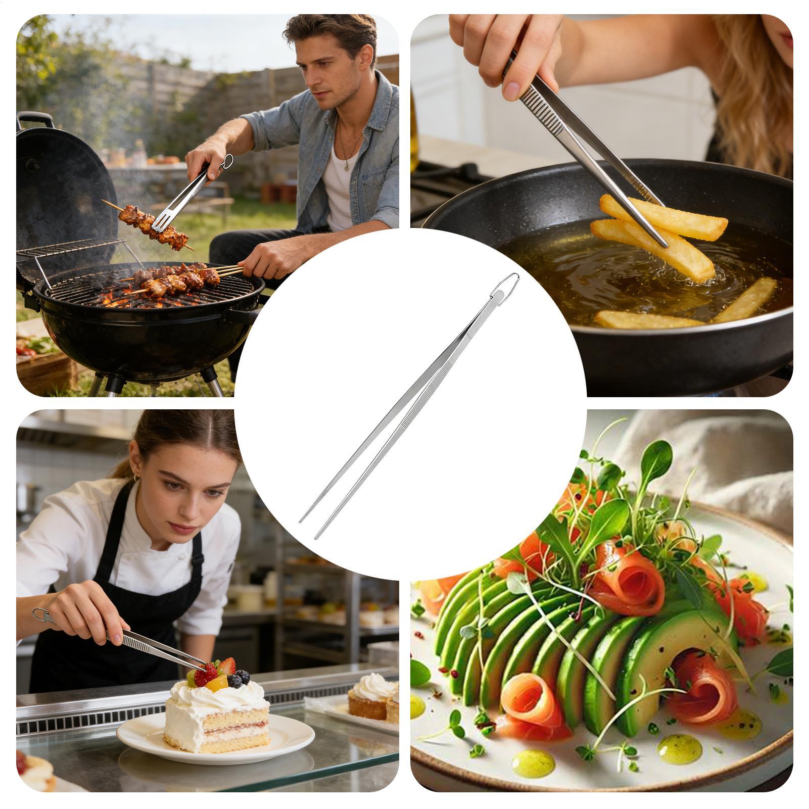 Cooking Tongs Tweezers Food To - đánh giá và giá Food Snacks Restaurant