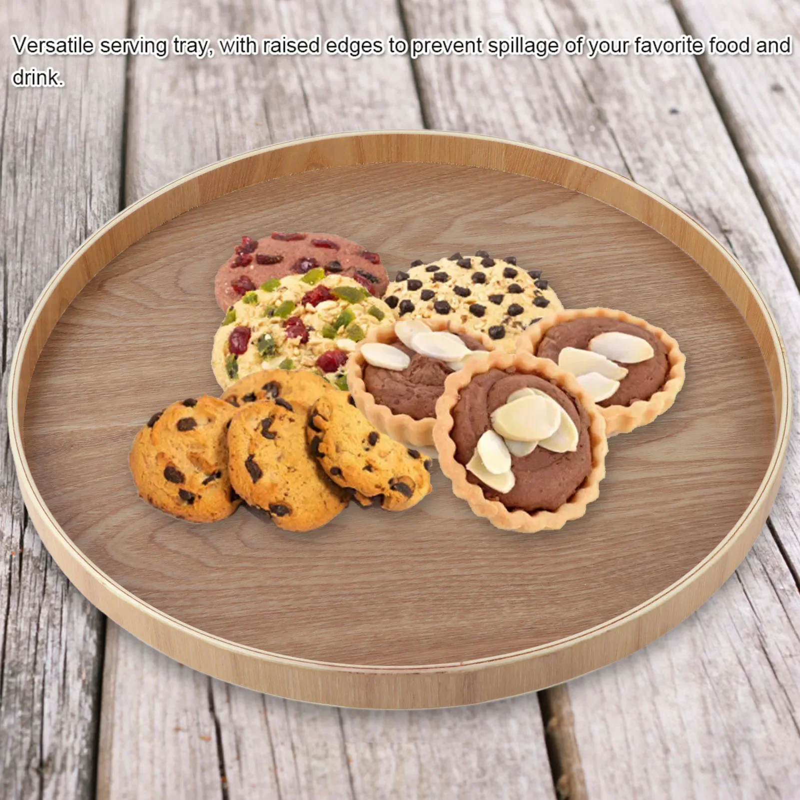 Round Shape Solid Wood Tea Cof - đánh giá và giá Food Snacks Restaurant