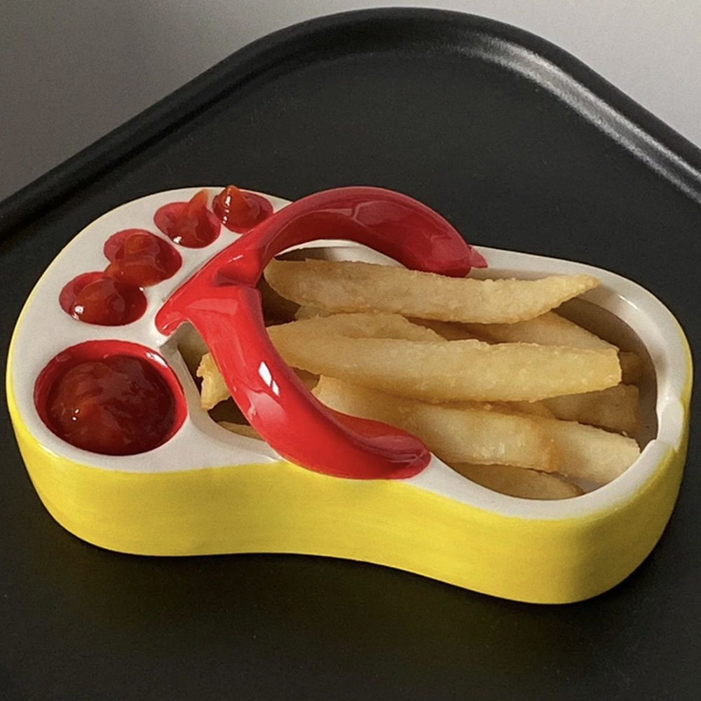 Novel French Fries Plate Creat - đánh giá và giá Food Snacks Restaurant