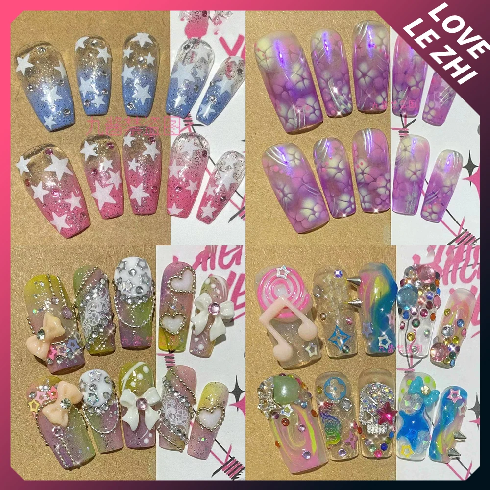 Y2K Full Cover Candy Color Nai - đánh giá và giá Spicy Food Snacks
