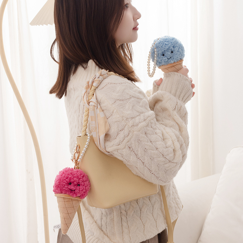 Cute Cartoon Ice cream Plush T - đánh giá và giá Food Snacks Wholesale