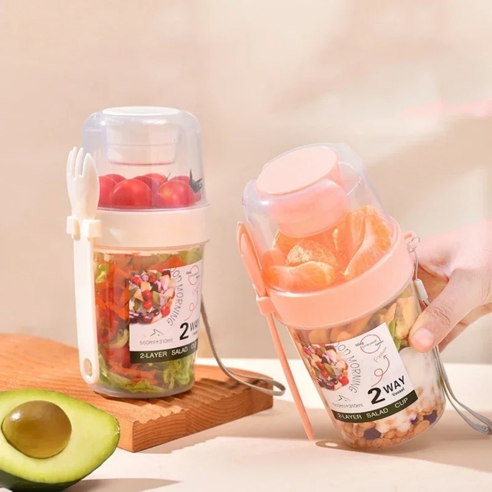 Portable Salad Cup Breakfast C - đánh giá và giá Food Snacks Wholesale