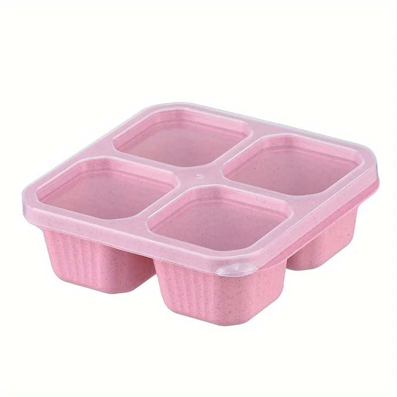 Snack Box with Four Transparen - đánh giá và giá Food Snacks Wholesale