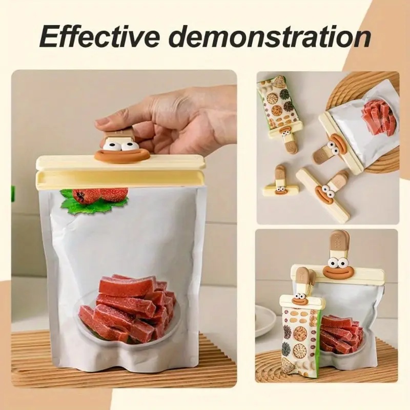 Set of 4 Food Bag Clips (1 Lar - đánh giá và giá Food Snacks Restaurant