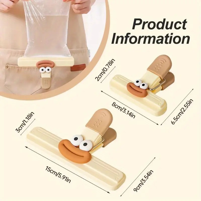 Set of 4 Food Bag Clips (1 Lar - đánh giá và giá Food Snacks Restaurant