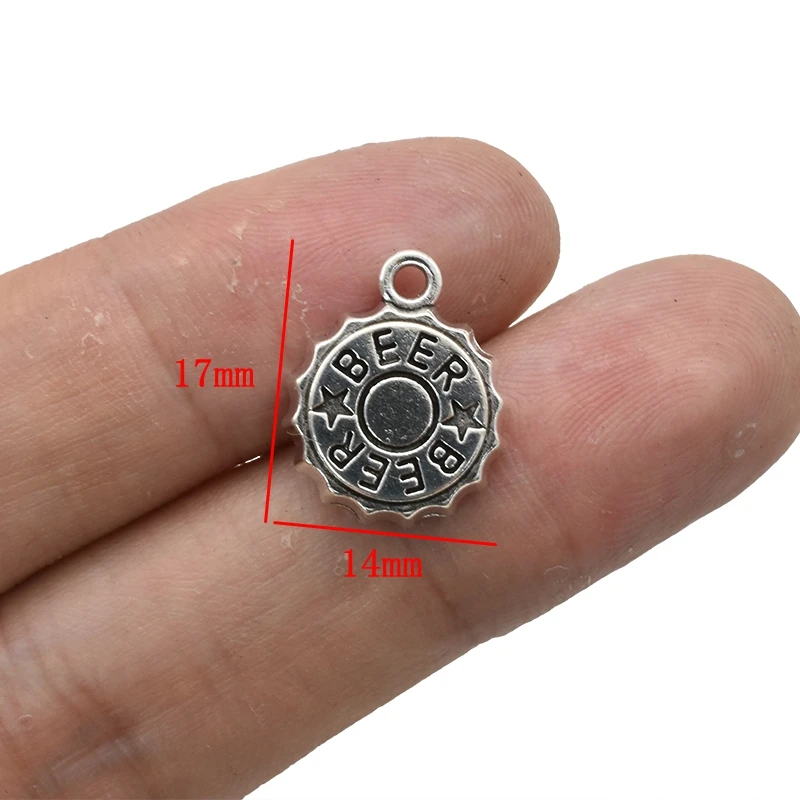 15PCS Antique Silver Plated Be - đánh giá và giá Food Zinc