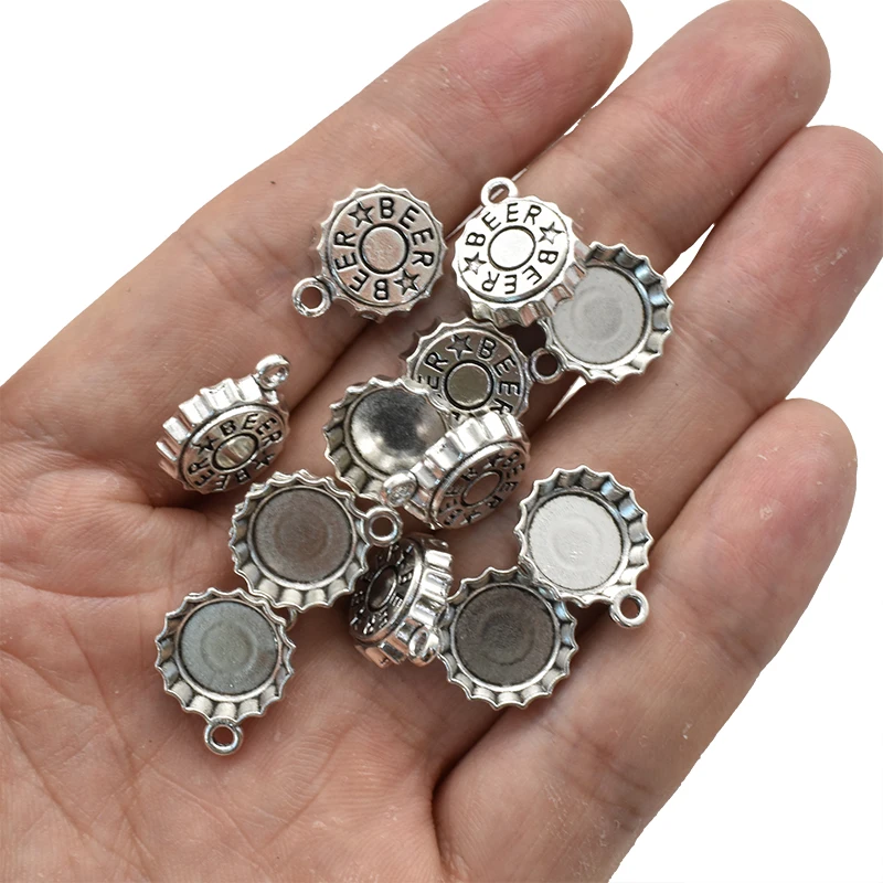 15PCS Antique Silver Plated Be - đánh giá và giá Food Zinc