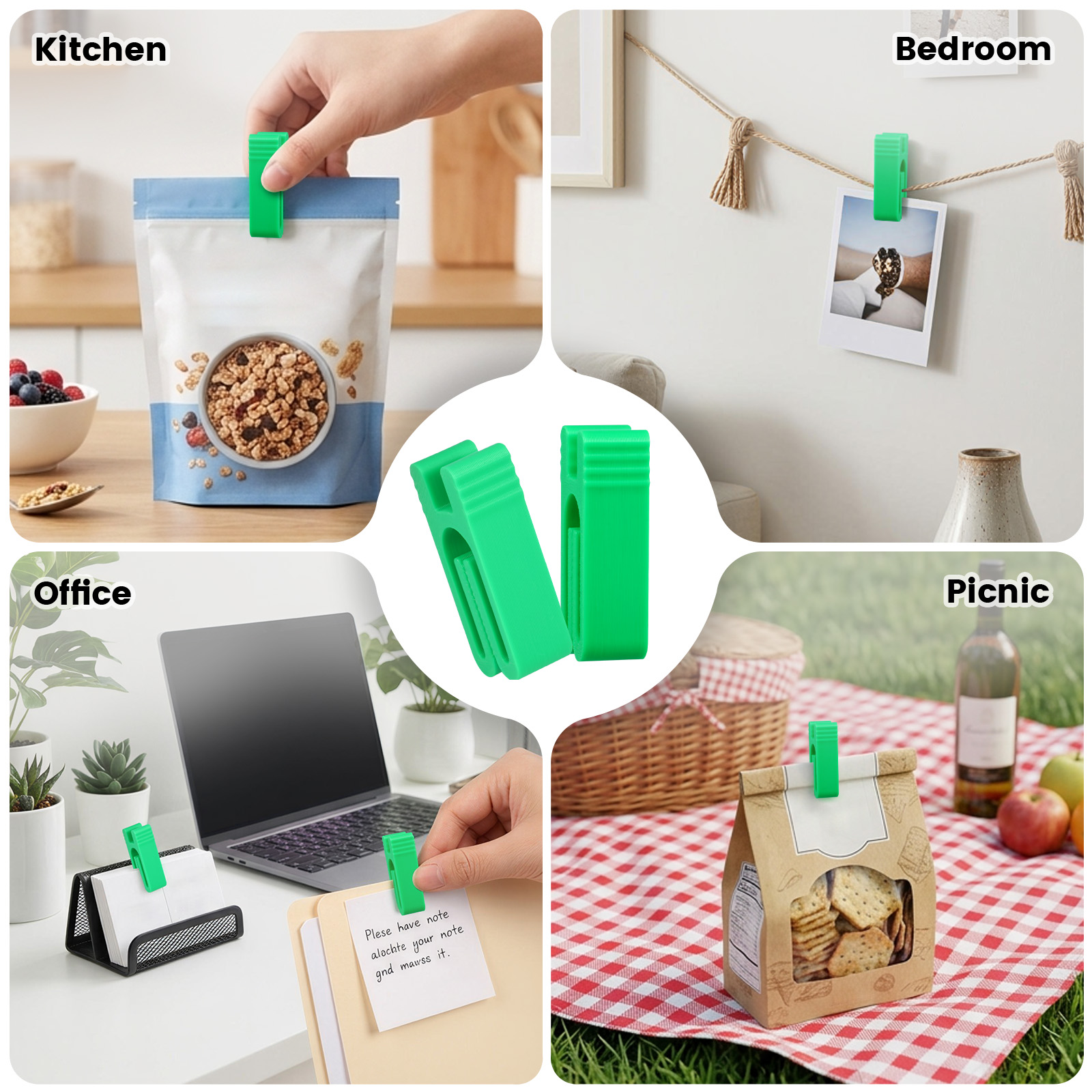10Pcs Snack Bag Seal Clip Mult - đánh giá và giá Food Snacks Wholesale