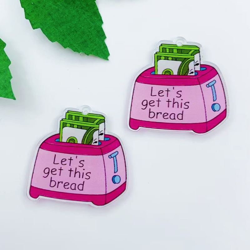 10 pieces of acrylic cartoon c - đánh giá và giá Food Snacks To Make