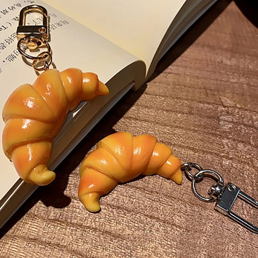 Funny Croissant Keychain Child - đánh giá và giá Food Zinc
