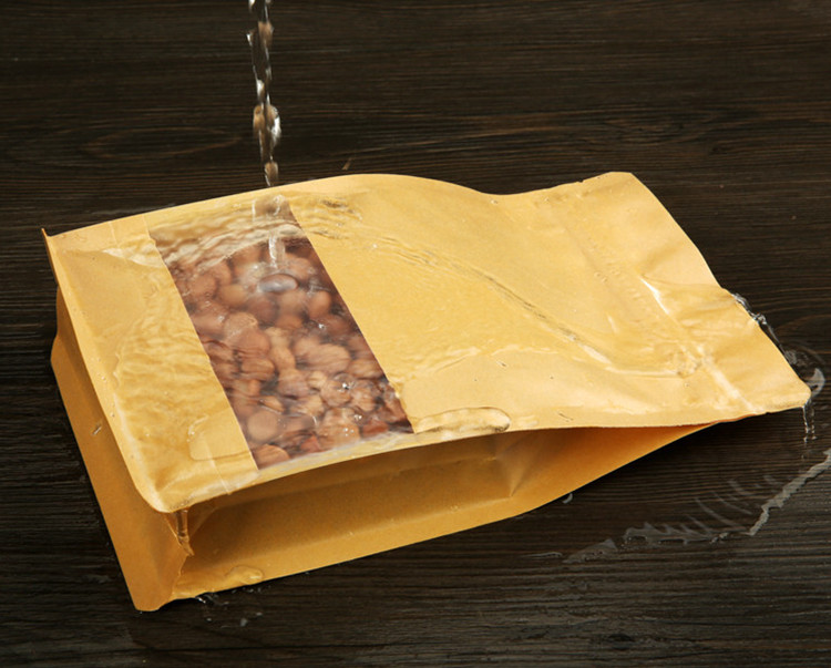 50PCS 3D Stand-up Kraft Paper  - đánh giá và giá Food Snacks Logos