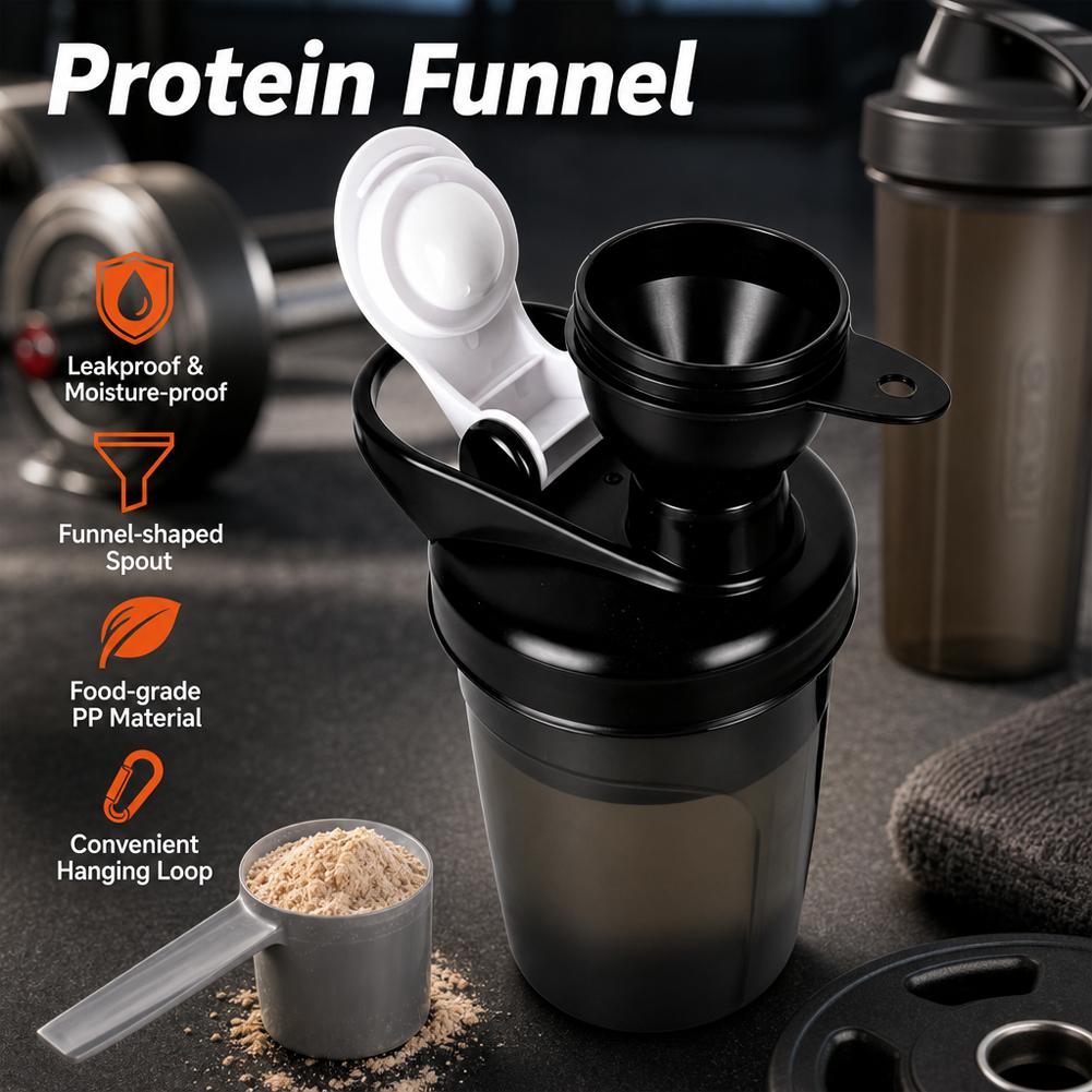 PP Plastic Protein Powder Funn - đánh giá và giá Protein Bar Box