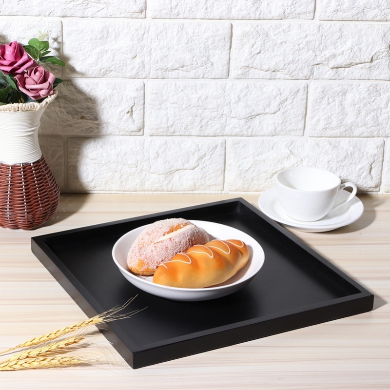 Square Wood Tea Coffee Snack F - đánh giá và giá Food Snacks Restaurant