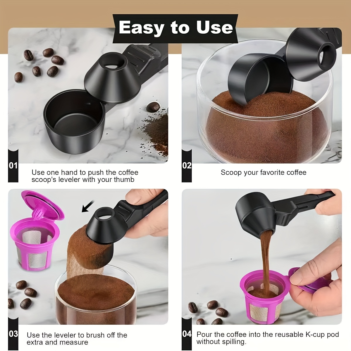 Coffee Scoop & Funnel Protein  - đánh giá và giá Protein Bar Box