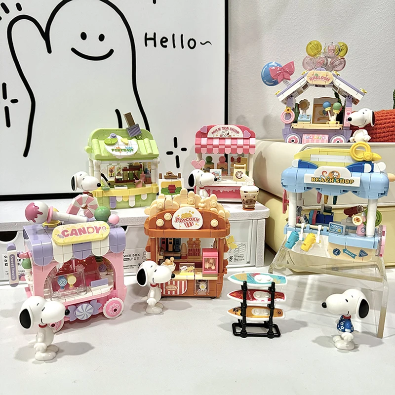 Snoopy Store Building Blocks S - đánh giá và giá Spicy Food Snacks