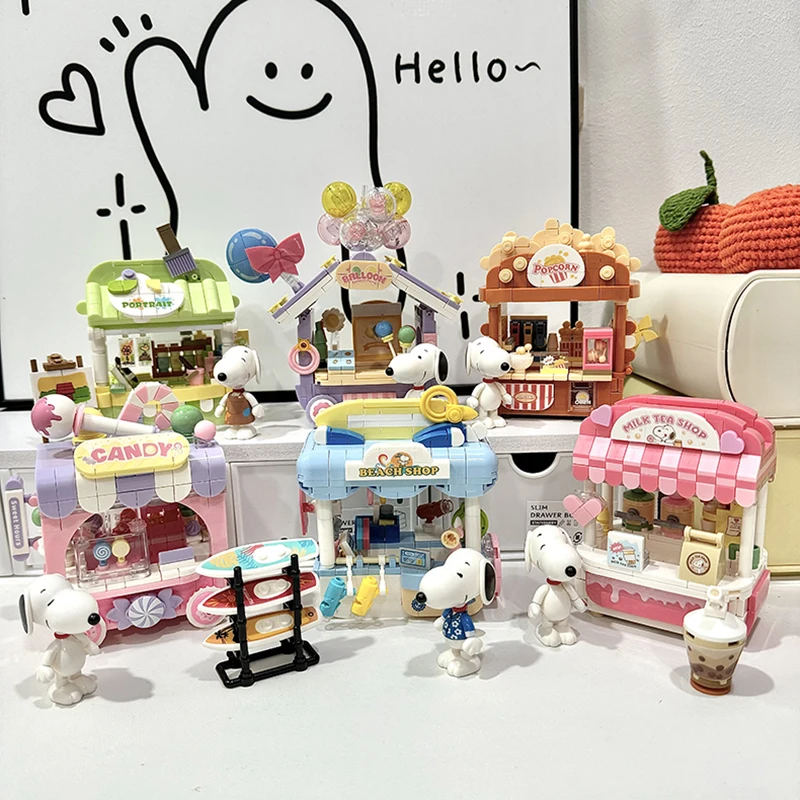 Snoopy Store Building Blocks S - đánh giá và giá Spicy Food Snacks