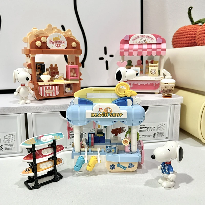 Snoopy Store Building Blocks S - đánh giá và giá Spicy Food Snacks