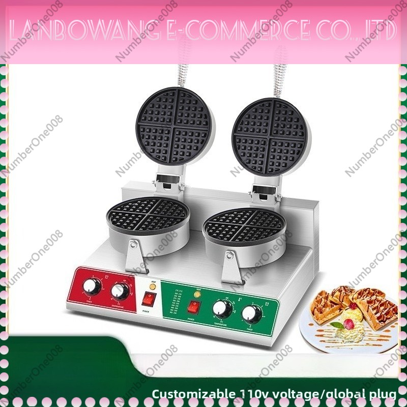 Rotating Waffle Maker Griddle  - đánh giá và giá Food Snacks Restaurant