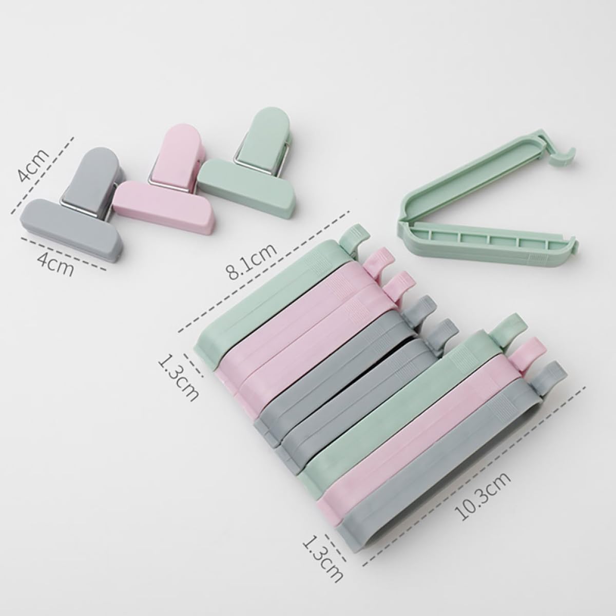 12pcs Mixed Color Plastic Seal - đánh giá và giá Food Snacks Wholesale