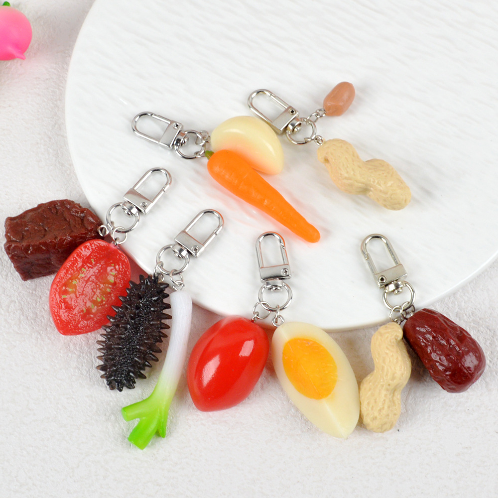 Simulated Food Keychain Fruits - đánh giá và giá Food Zinc