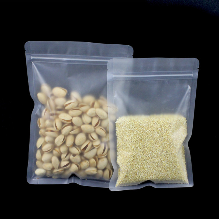 100 Chiếc Mờ Nhựa Khóa Zip Túi - đánh giá và giá Food Snacks Logos