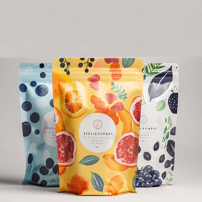 Custom Food Packaging Bags Wit - đánh giá và giá Food Snacks Logos