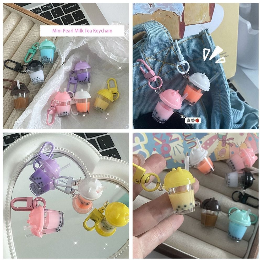Bag Pendant Mini Pearl Milk Te - đánh giá và giá Food Zinc
