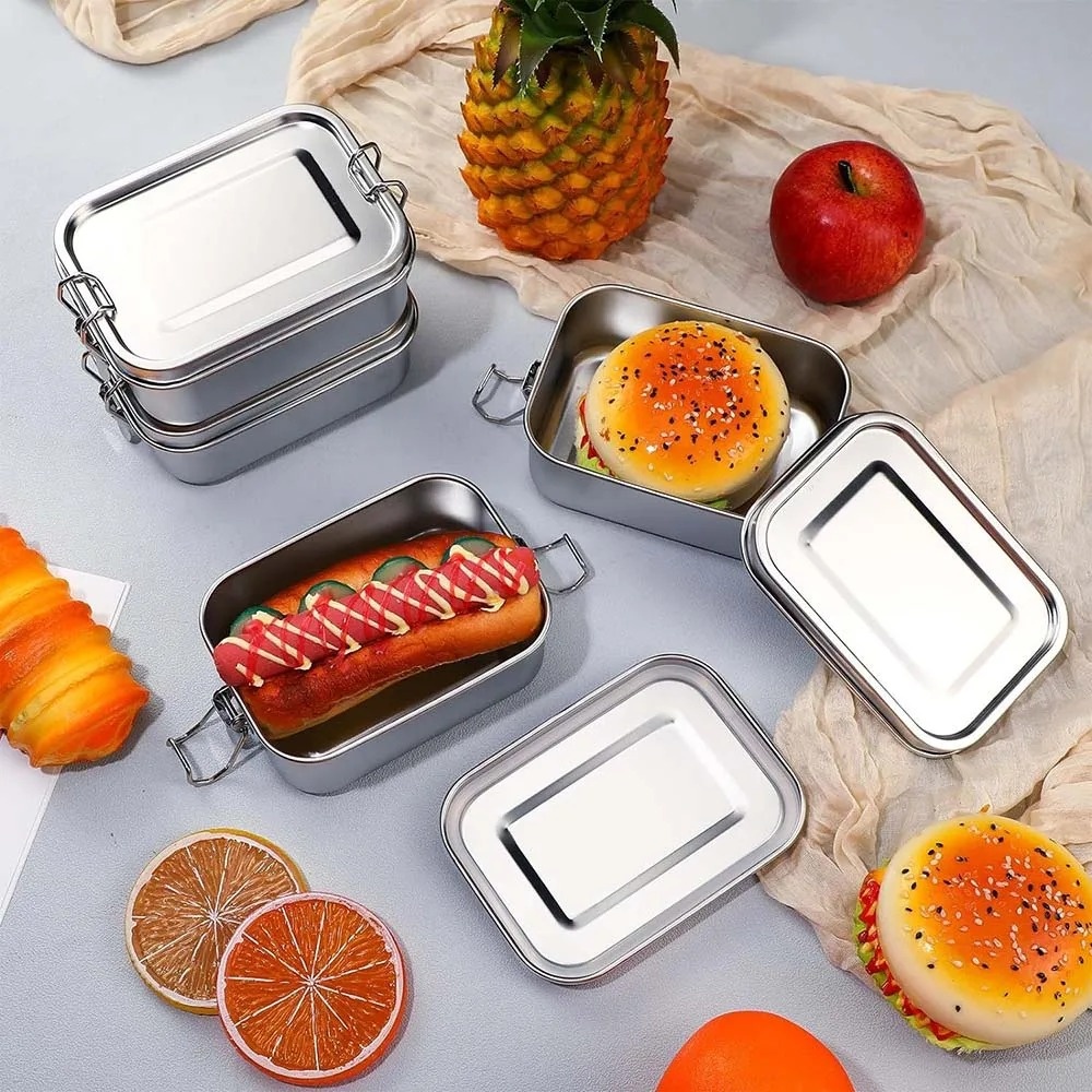 Stainless Steel Bento Box Meta - đánh giá và giá Food Snacks Wholesale
